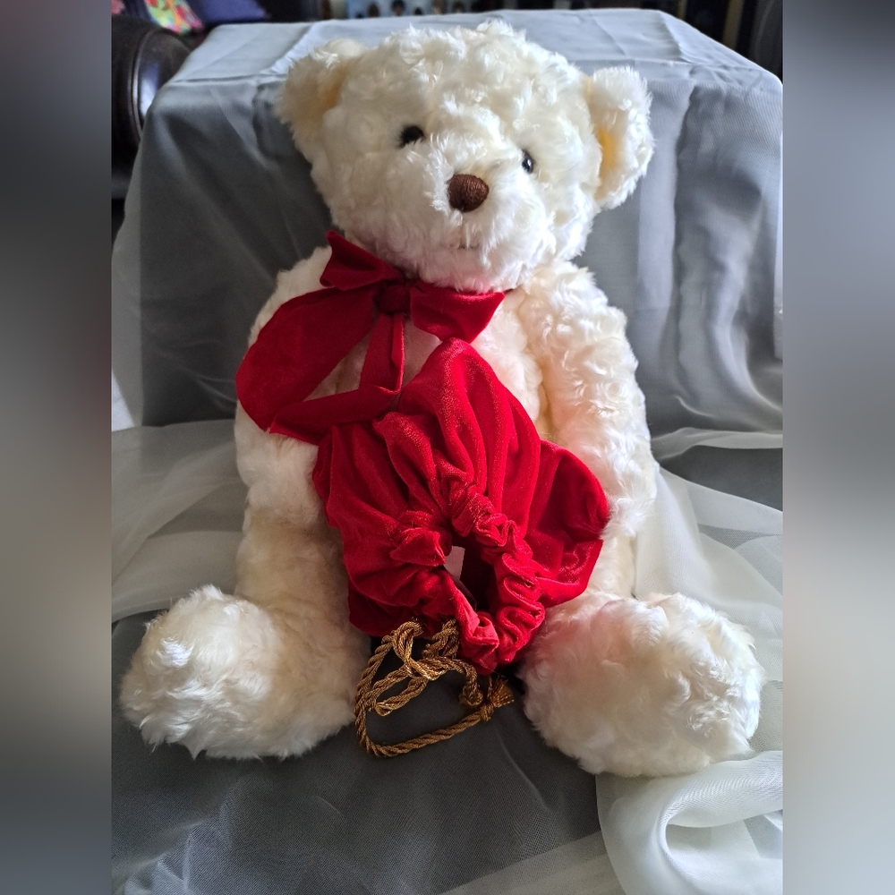 Gund Cream Plush Teddy Bear